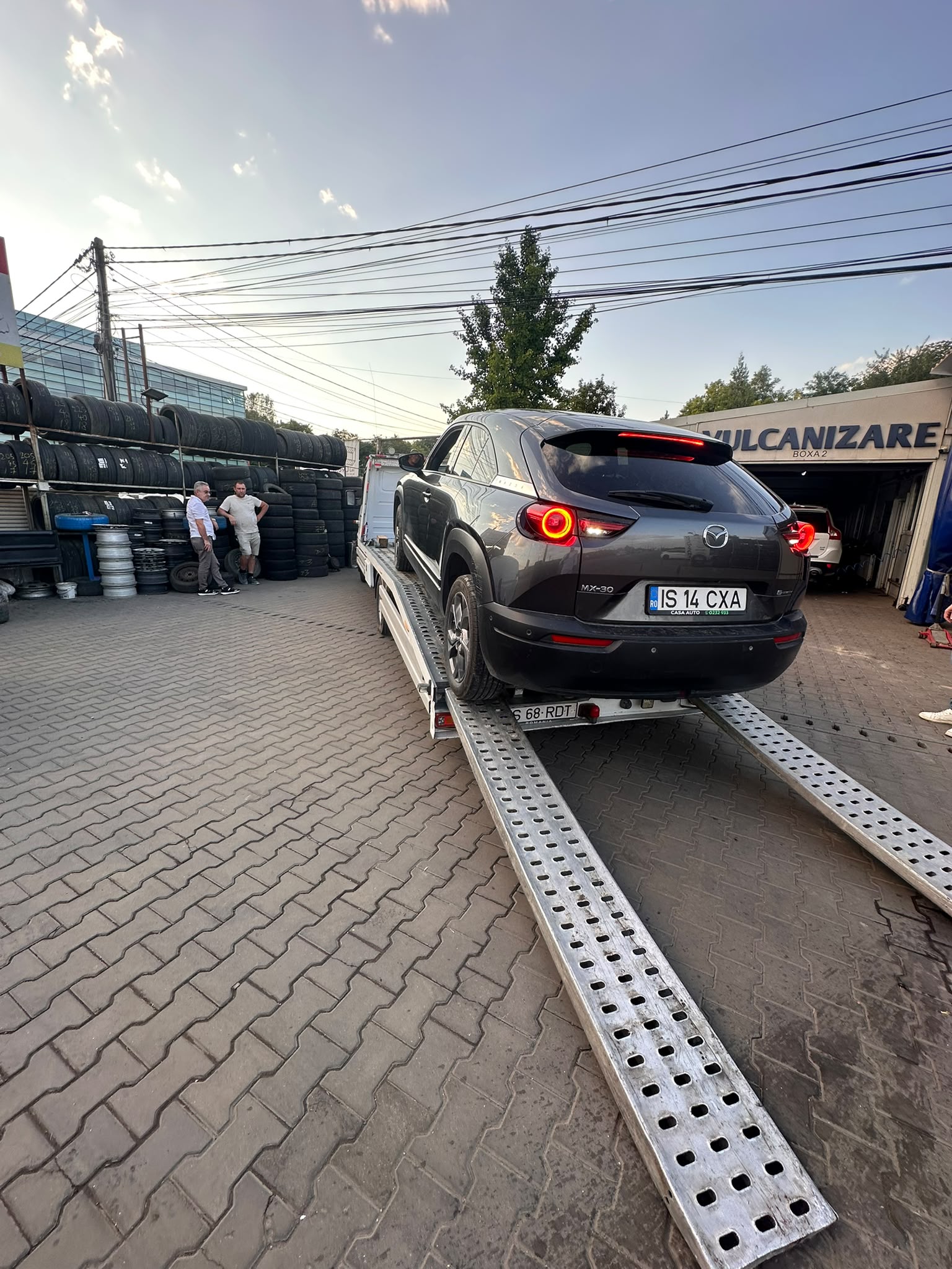 Tractare Logan MCV Iasi