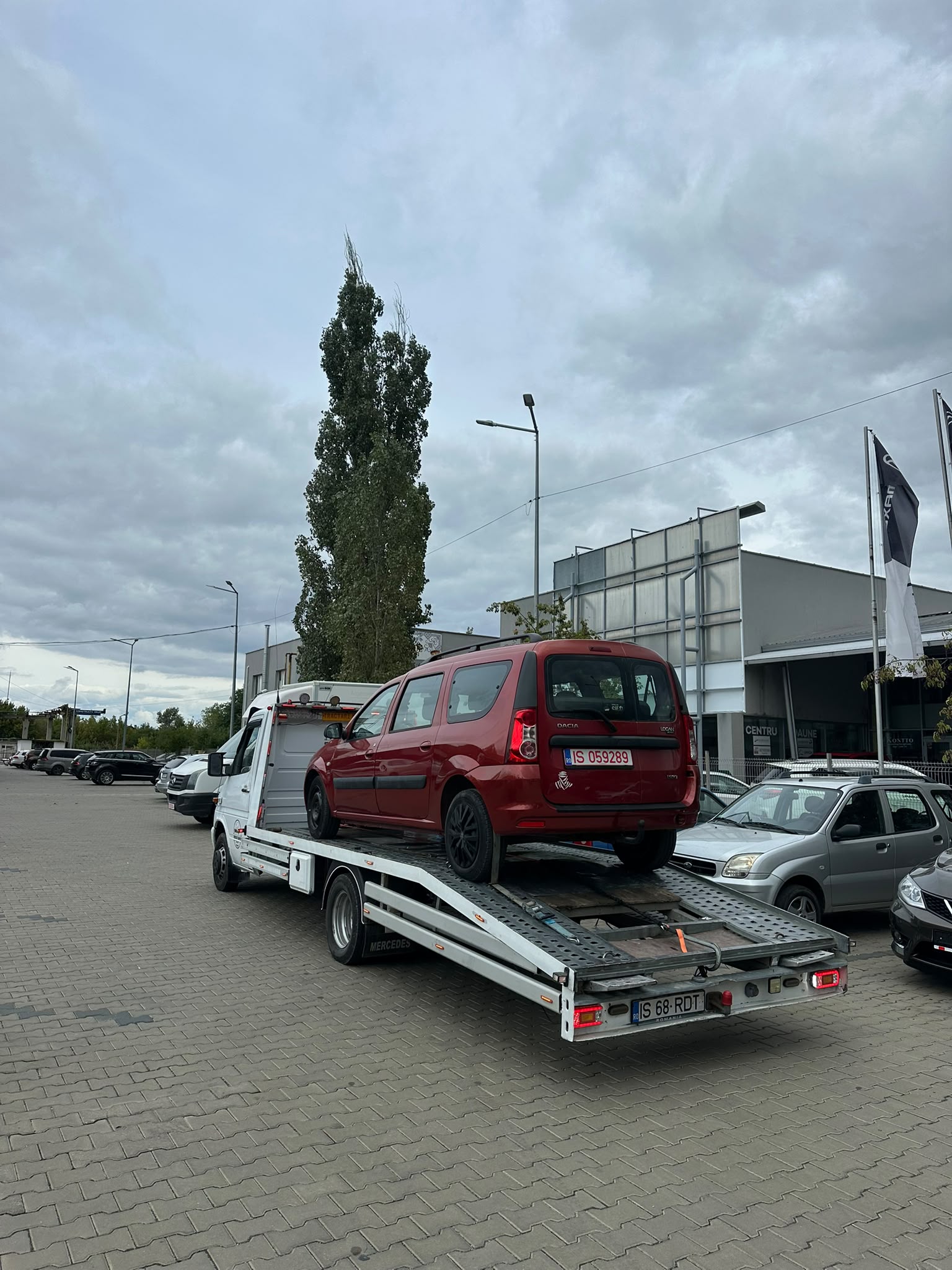 Tractare VW Passat CC